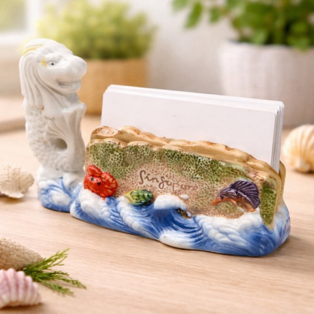 card holder merlion/tempat penyimpanan kartu nama