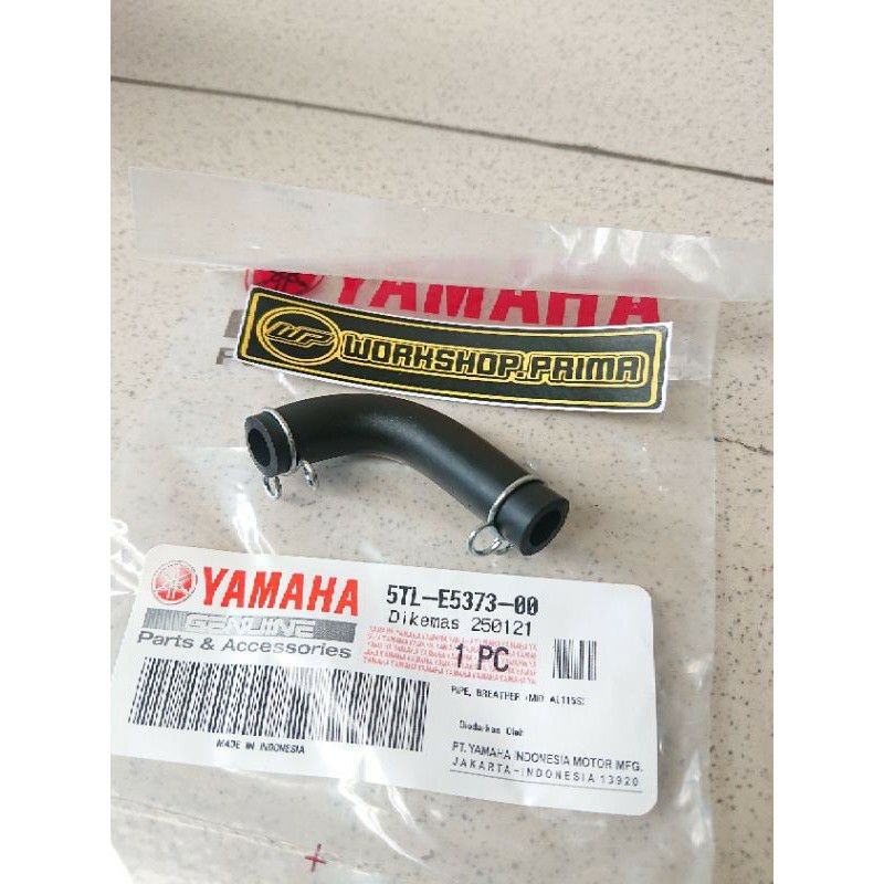 Pipe Nepel Pipa Selang L Hawa Udara Cvt Rasio Gardan Mio Lama Sporty Smile Smel Soul Fino Karbu Ori 