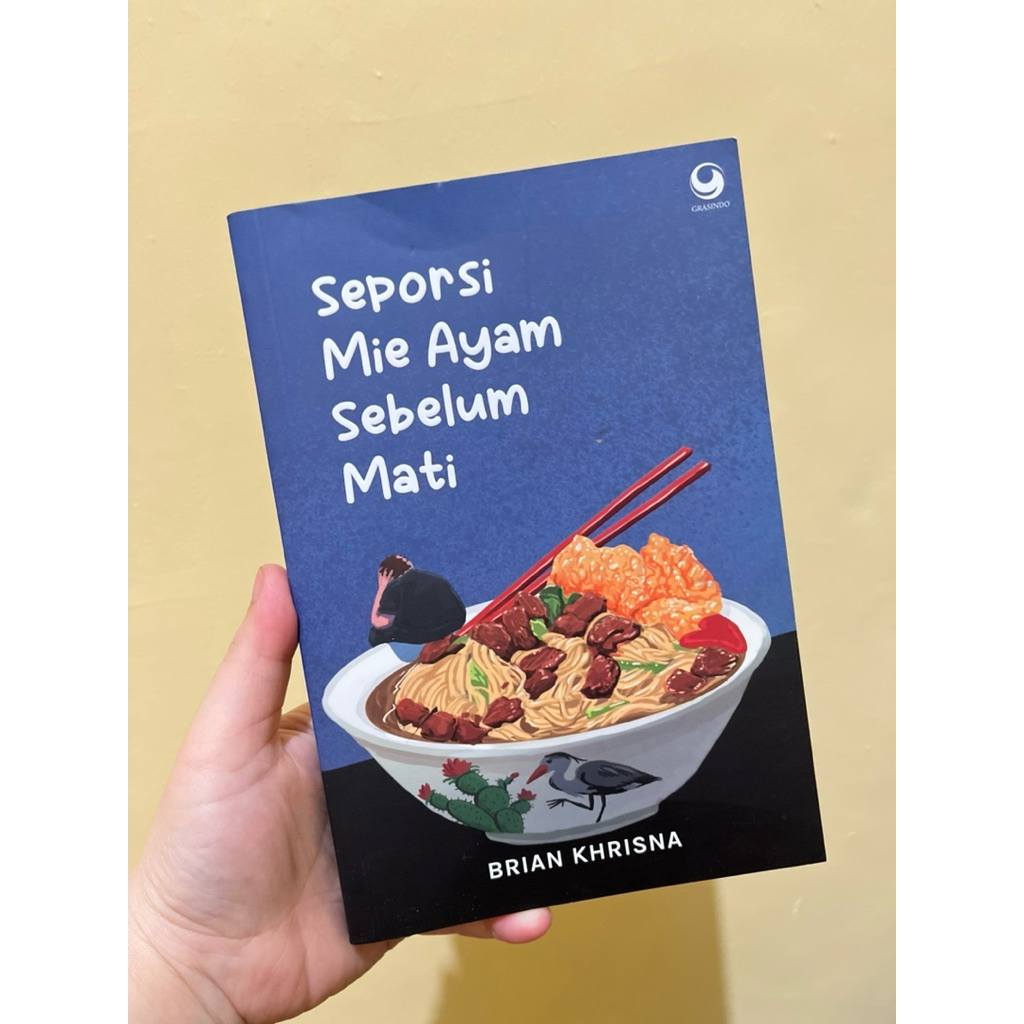 Novel Seporsi Mie Ayam Sebelum Mati - Brian Khrisna (preloved)