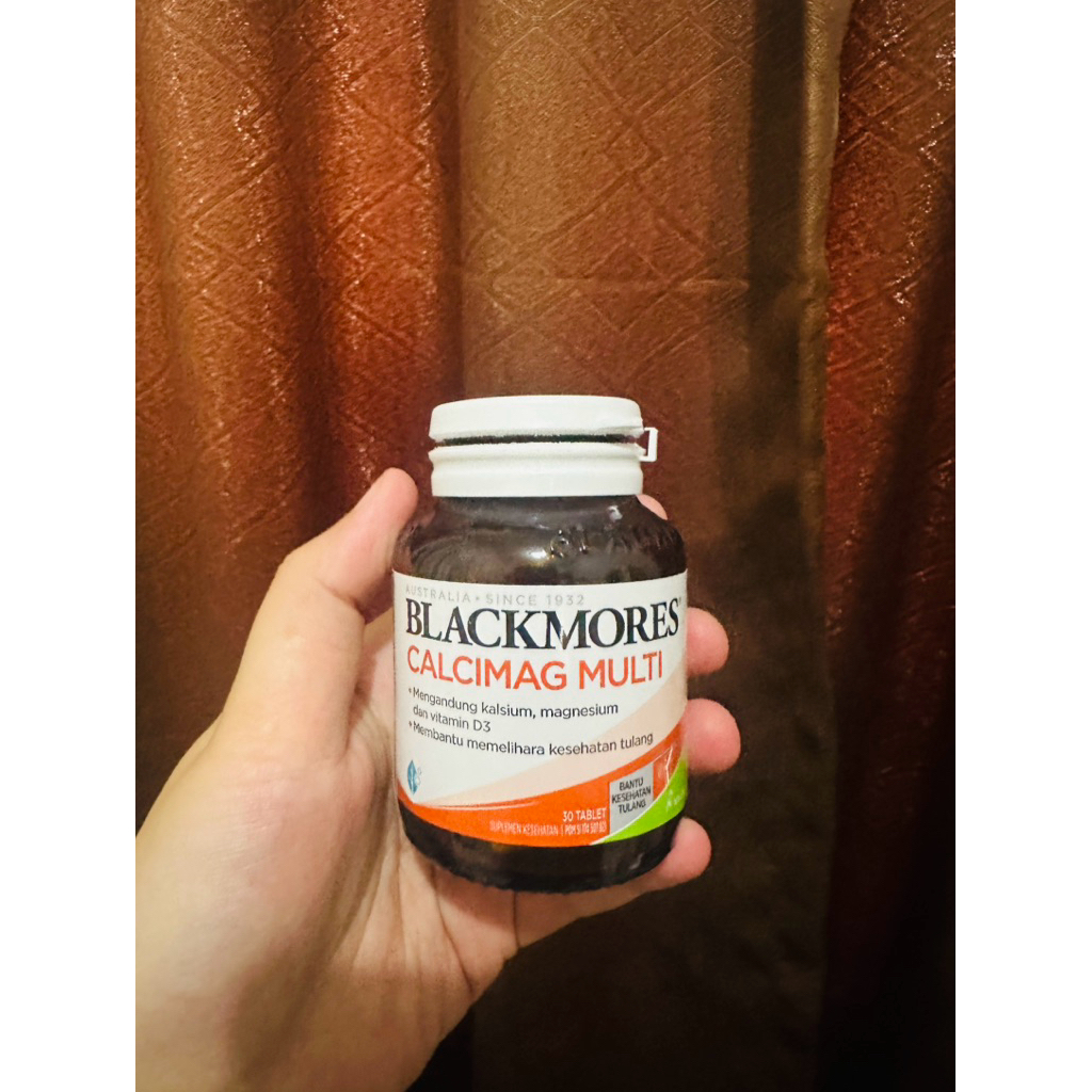 preloved Blackmores Calcimag Multi 2 Tablet Sehari Isi 30 Tablet (Bantu Jaga Kesehatan Tulang) BPOM