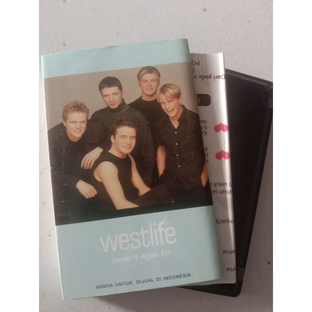 Kaset Pita Westlife Swear It Again EP