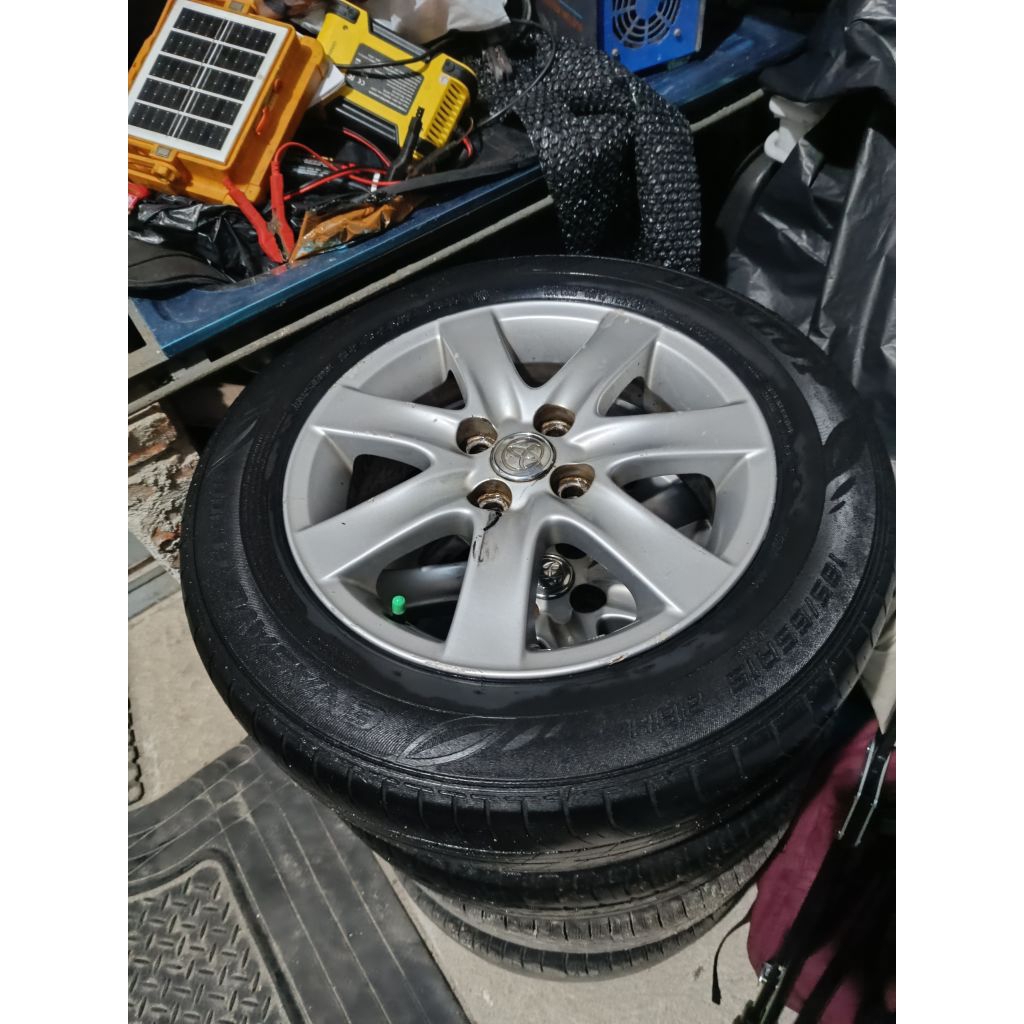 Velg enkei oem vios gen 1 r15 pcd 4x100