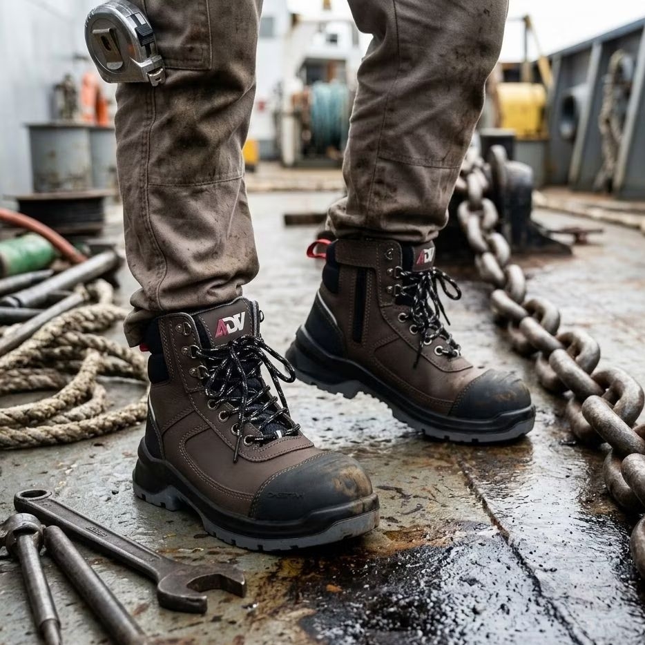 Sepatu Safety Cheetah Tigris Rust 6111C ADV Composite