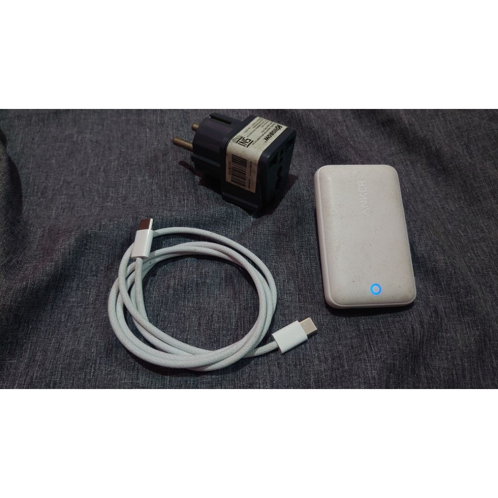 CHARGER MFI IPHONE ANKER 30W C TO C ORIGINAL Q.i MFI