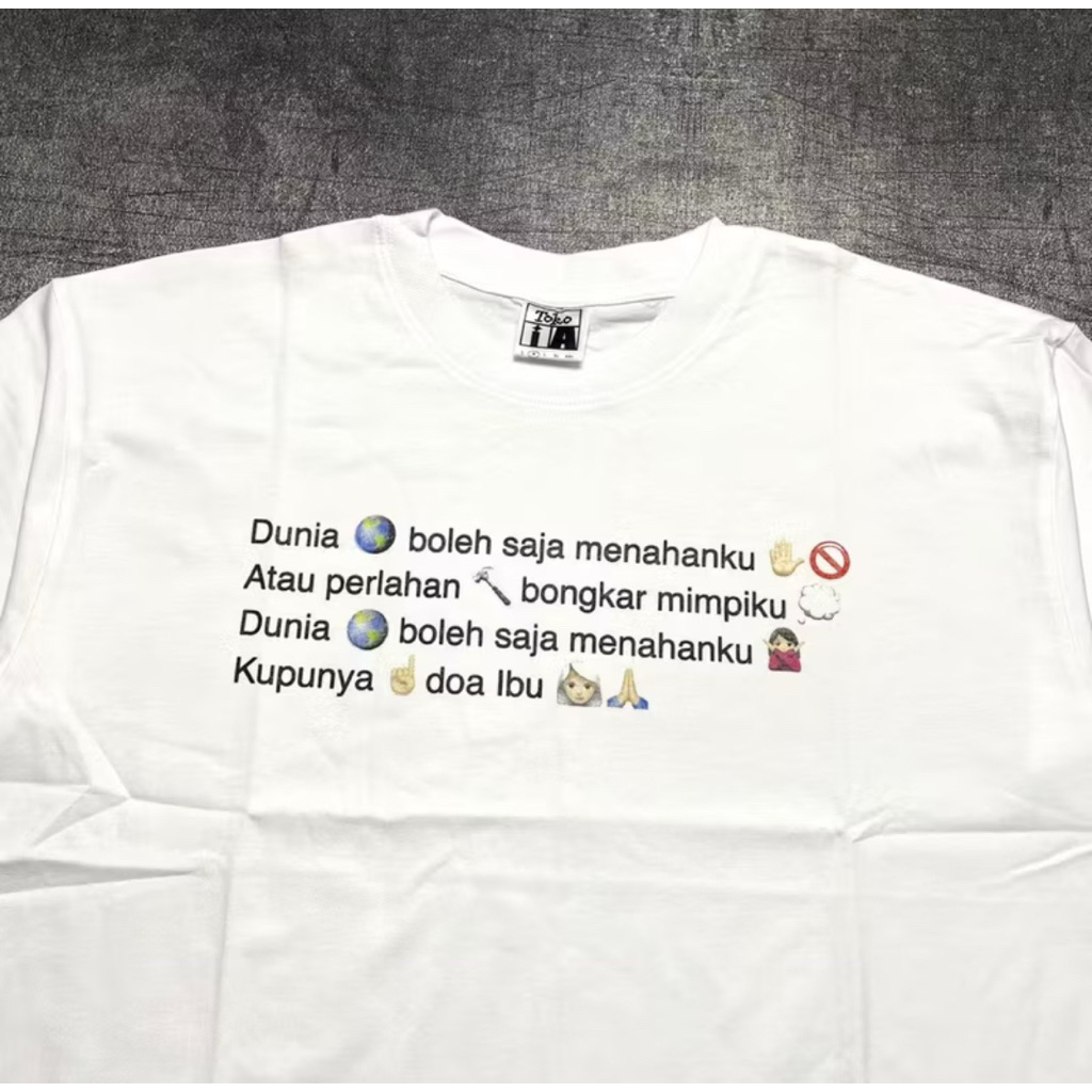 ts perunggu tapi size L