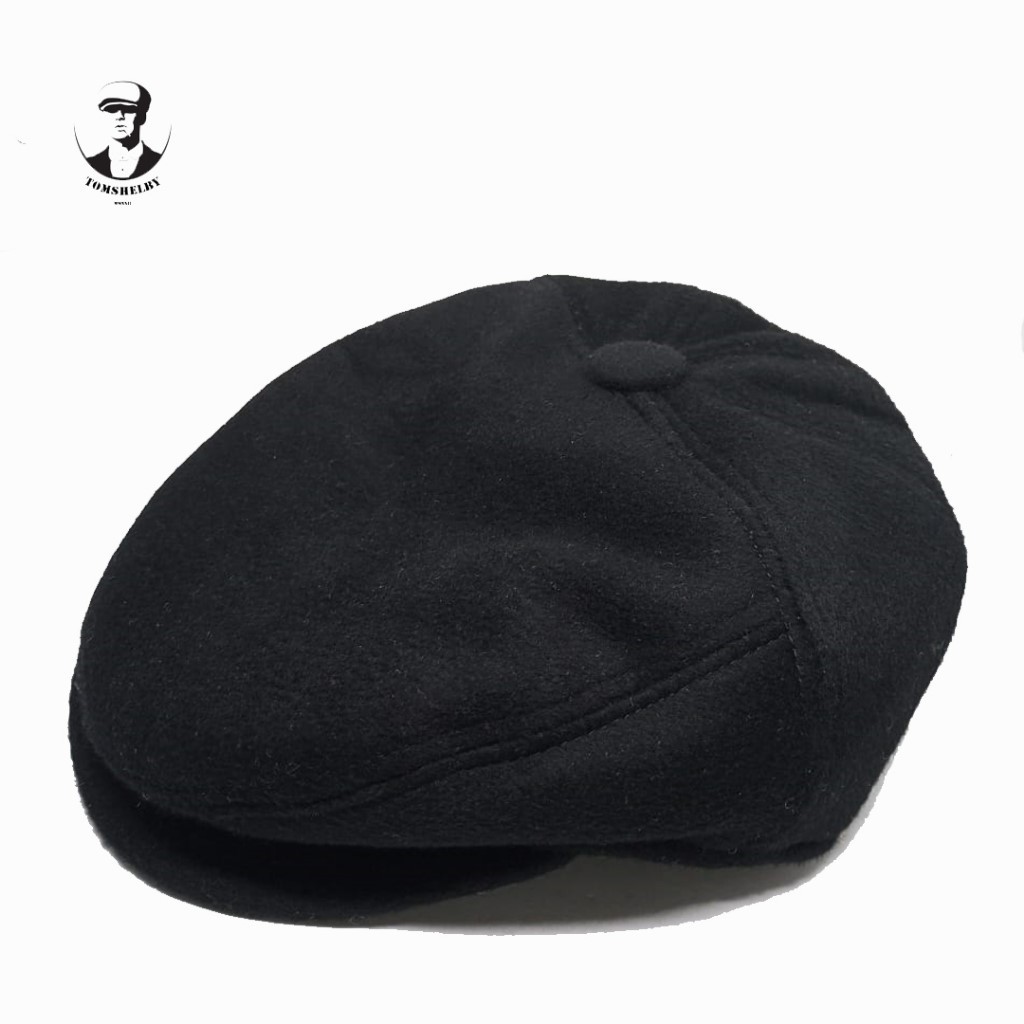 Topi Baret Classic | Tomshelby Flat Cap Wool Series #tomshelbyid