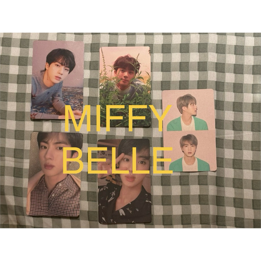 [READY STOCK] [OFFICIAL] BTS | MoTS & LY Album Photocard (JIN Set)