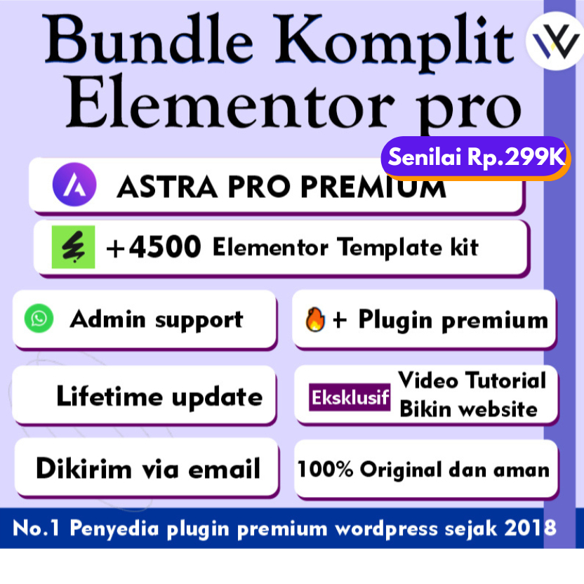 Bundle Elementor pro + Astra Pro + Elementor addons + 4500 Template elementor premium.
