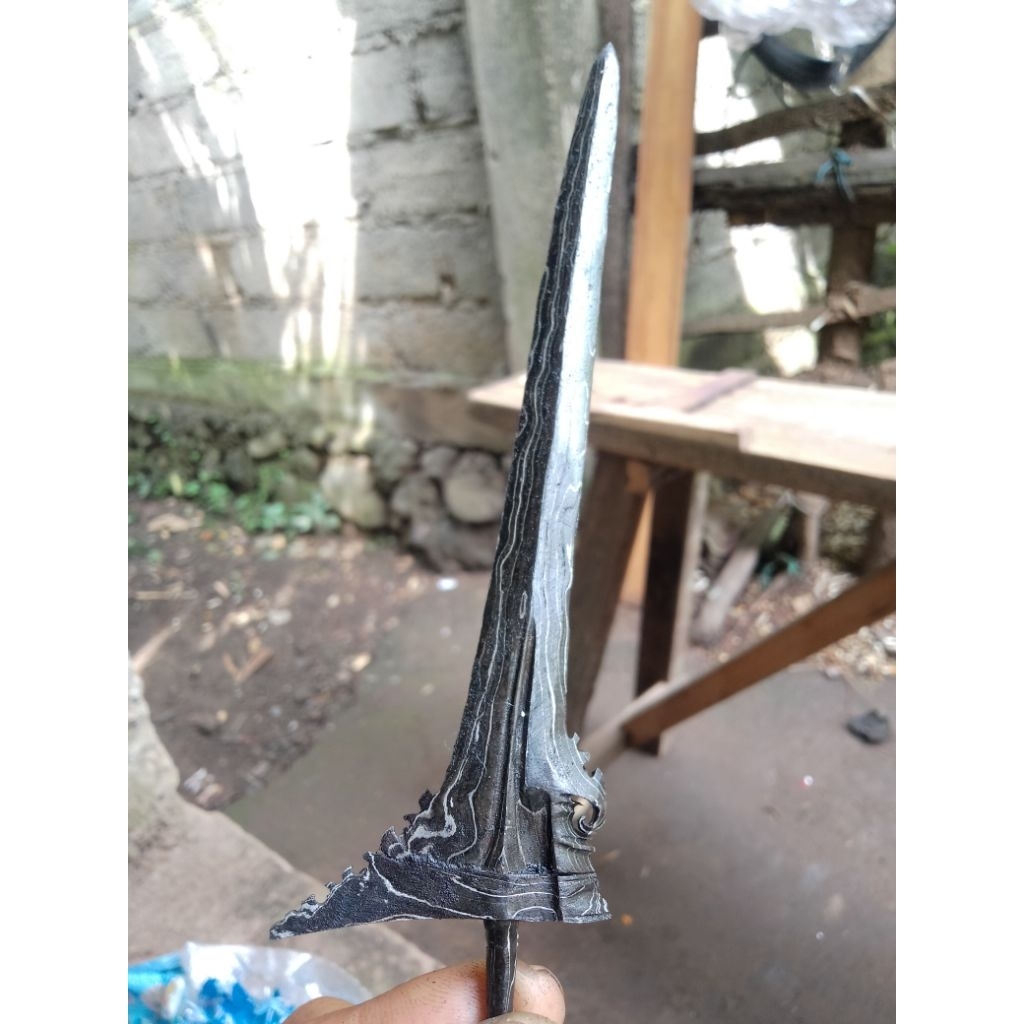 bilah keris bali -+15cm.. lurus (s8)