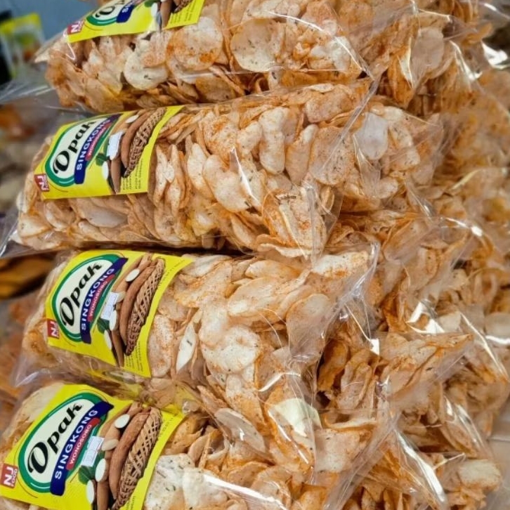 OPAK KOIN PEDAS KHAS WONOSOBO OPAK SINGKONG PEDAS 150 GR ENAK RENYAH ASIN PEDAS