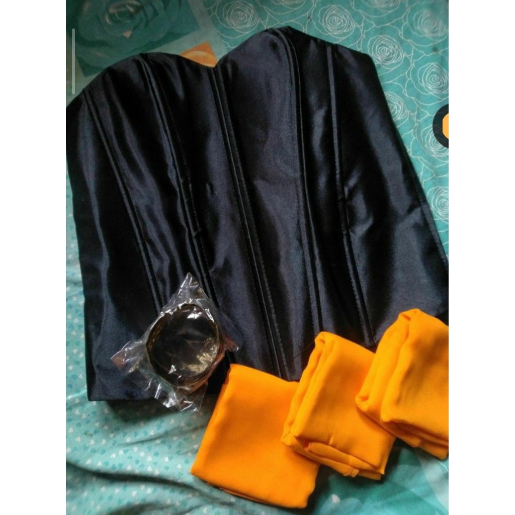 kemben kebaya, kamisol, selendang wanita hitam