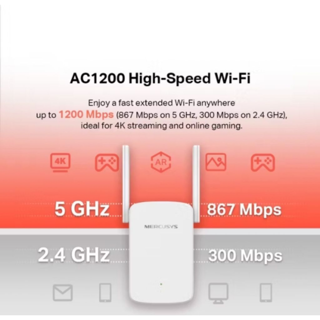 REPEATER DUAL BAND 2,4GHZ DAN 5GHZ AUTO PREMIUM MATARAM REMBIGA