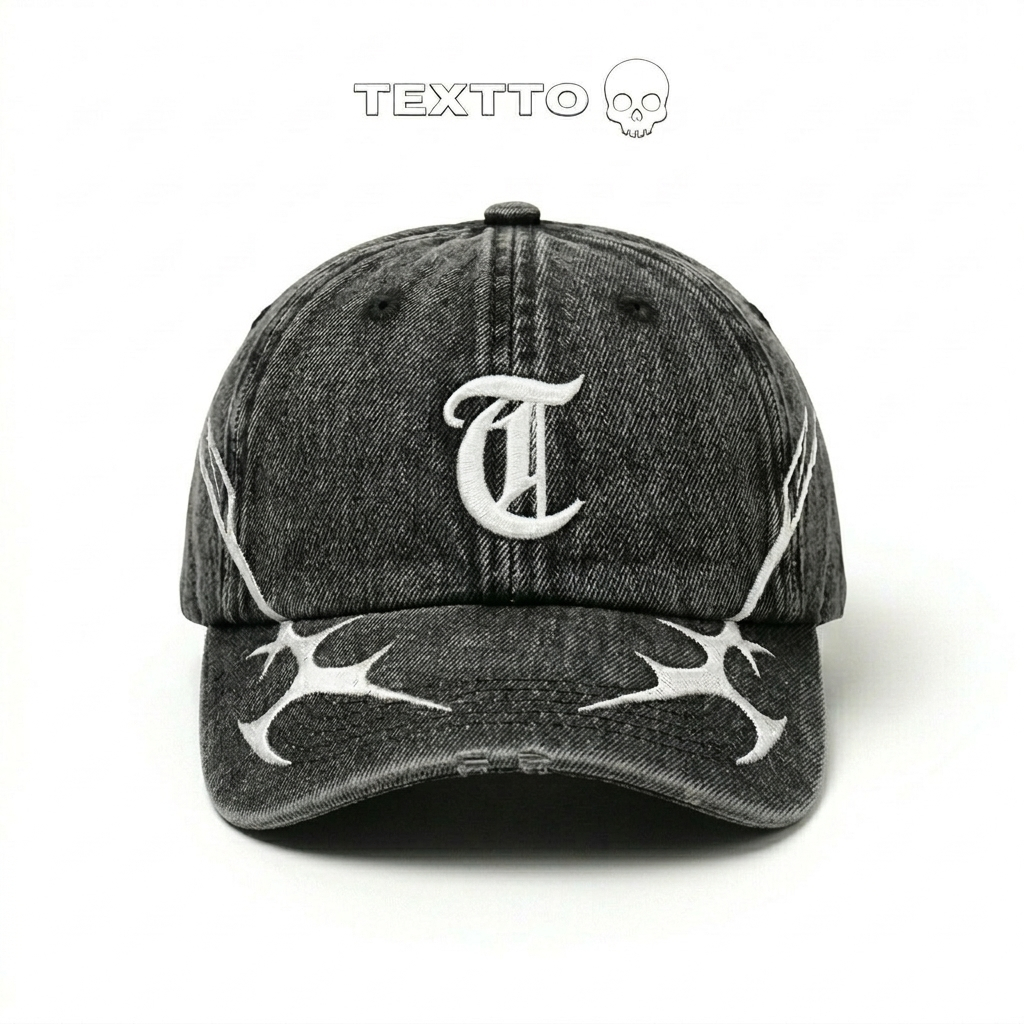 Terbaru Topi Levis Denim Model Wash VINTAGE / Topi Baseball TEXTTO / Topi Distro Pria Wanita