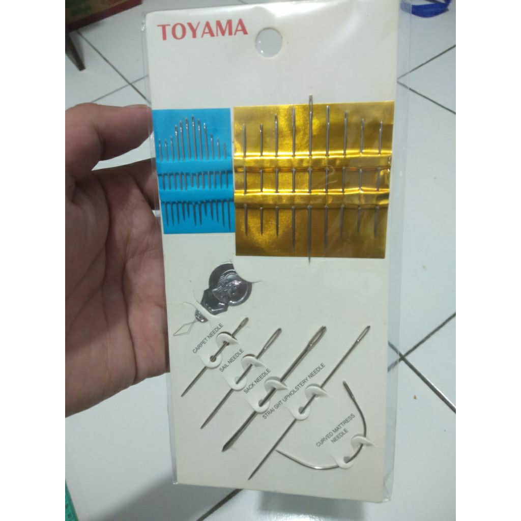 JARUM 1 SET ISI 21 PCS,JARUM JAHIT MURAH,SATU SET JARUM JAHIT