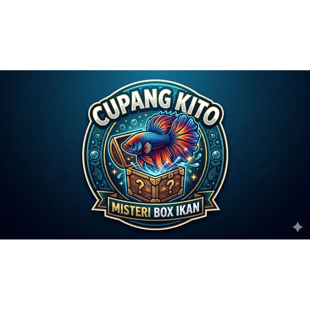 Mystery Box Ikan Cupang Hias - Hadiah Acak, Kualitas Terjamin, Anti Zonk