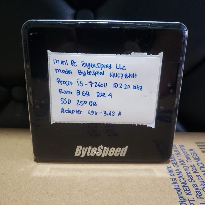 PC MINI INTEL NUC7I5BNH BYTESPEED INTEL CORE I5-7260U @2.20 GHZ RAM 8GB DDR 4 SSD 250GB VGA INTEL WI