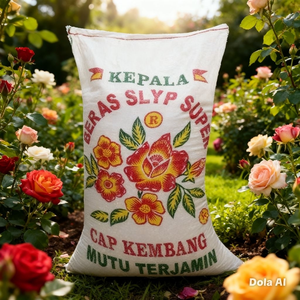 Beras cap kembang 10 kg
