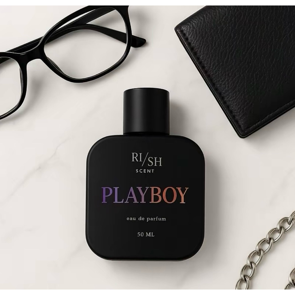 Rish Scent - Play Boy Parfum Pria Wangi Tahan 6 Jam eau de parfum