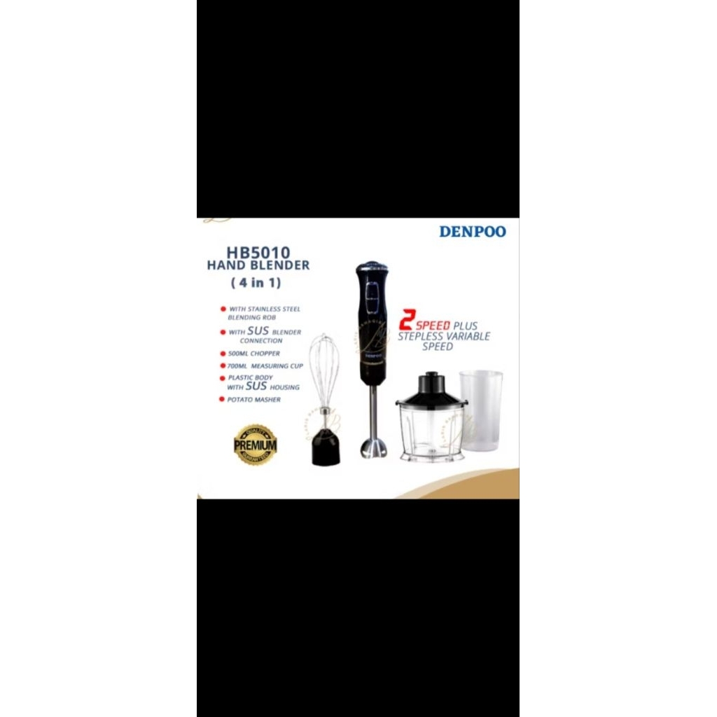 preloved hand blender denpoo