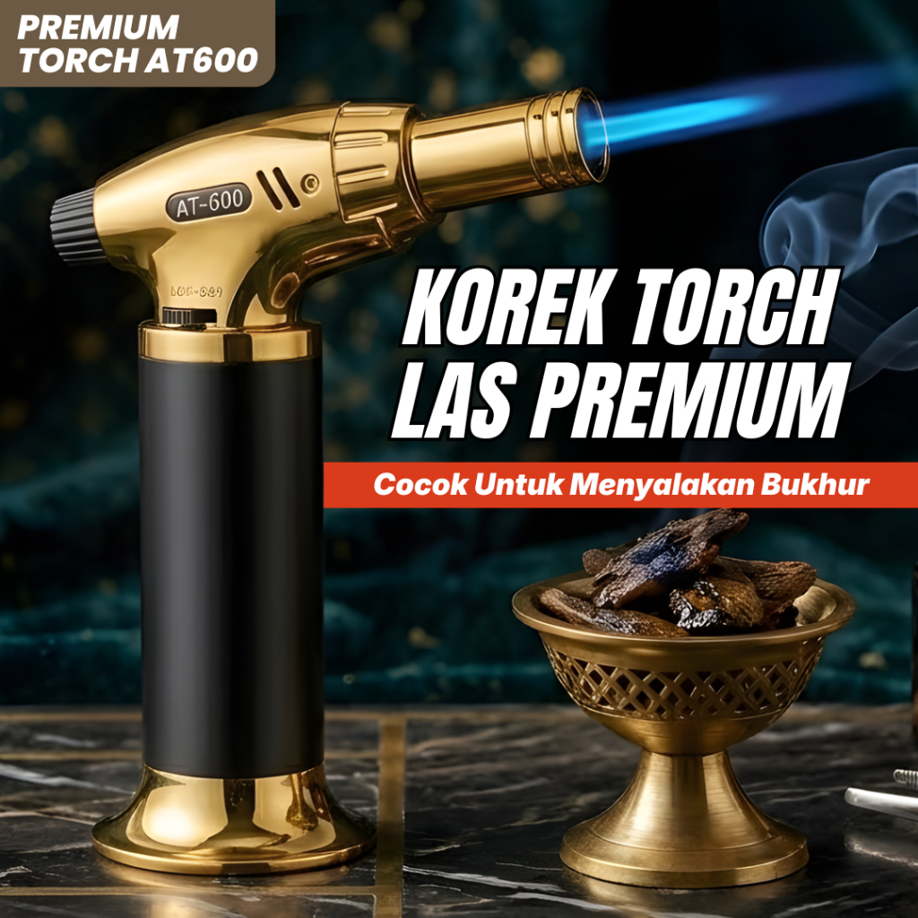 KOREK API POWER TORCH AT600 KOREK API TORCH ISI ULANG GAS