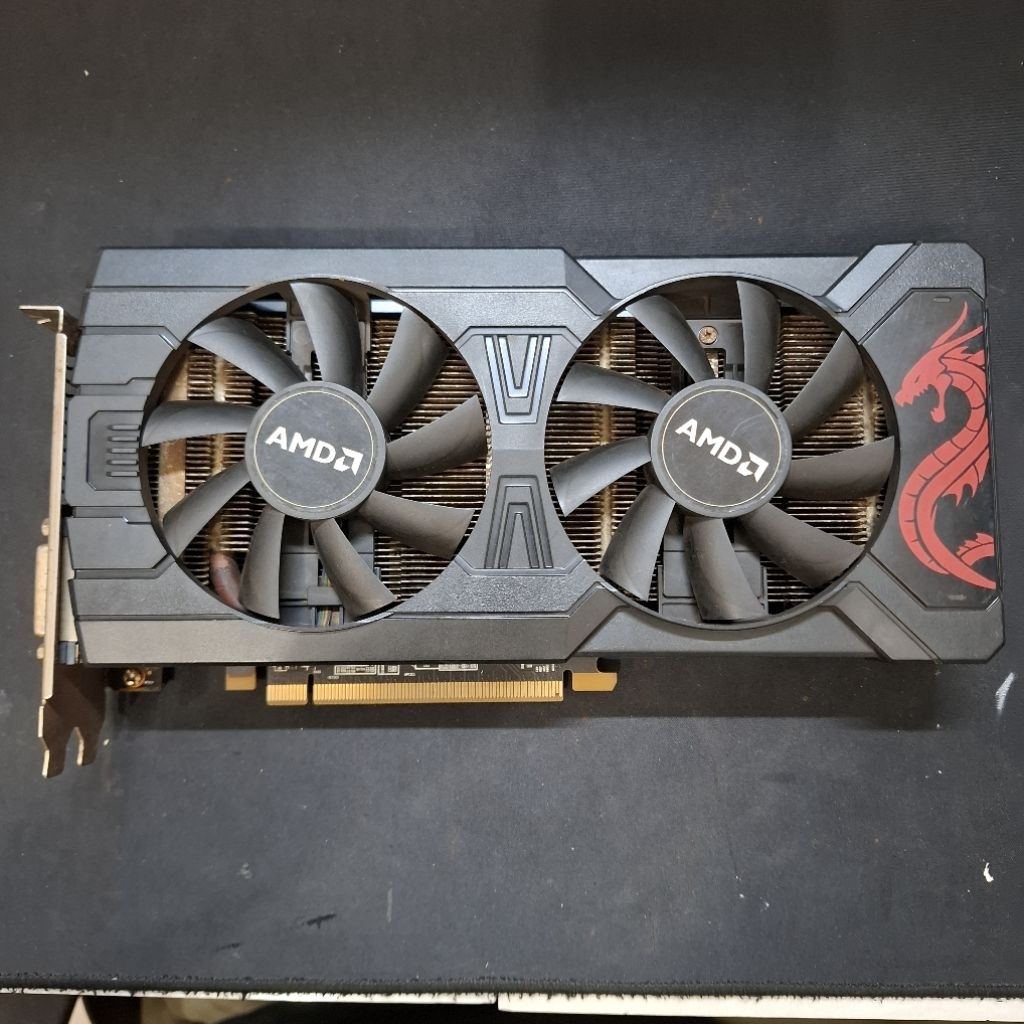 VGA GPU RX 470 4GB bekas mining rusak