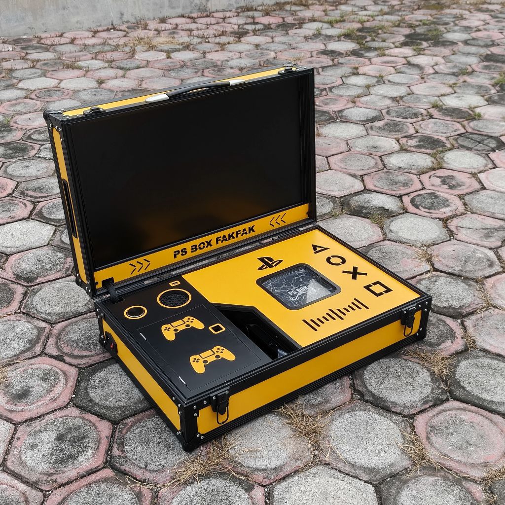 PS Box PlayBox PlayStation PS3/PS4/PS5 layar 27 Inch - Tipe Master