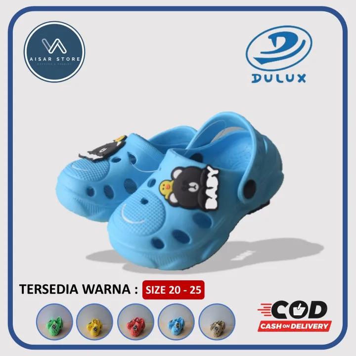 Sandal Slop Anak Dulux | Sandal Baim Anak | Sendal Anak Slop