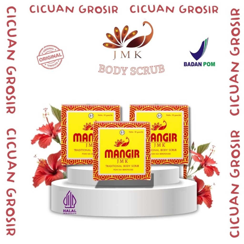 JMK Mangir Penghilang DAKI resep leluhur