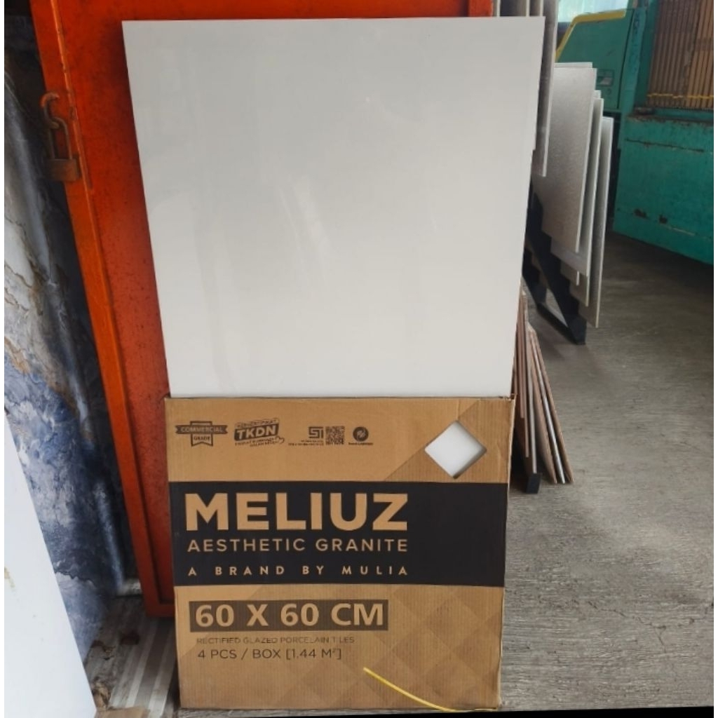 granit 60x60 putih polos
