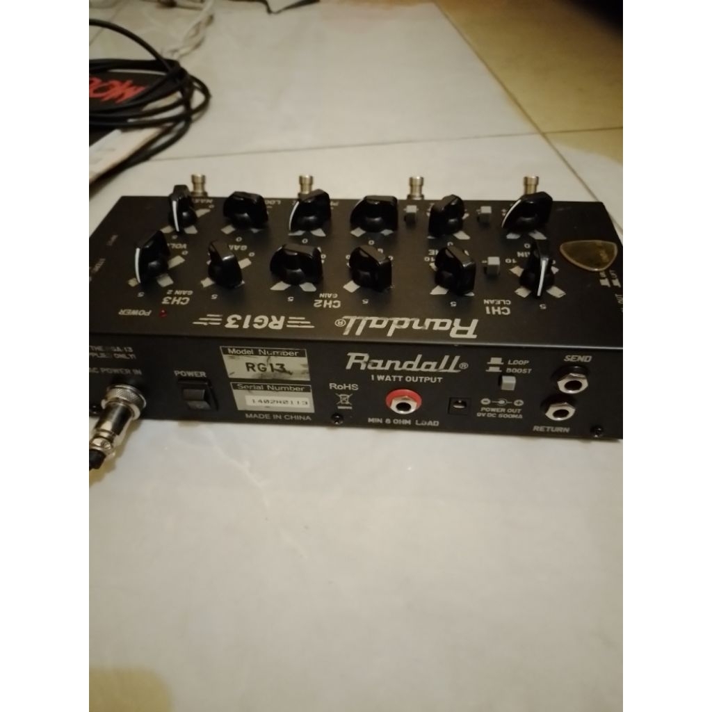 Efek Preamp Gitar Randall rg13