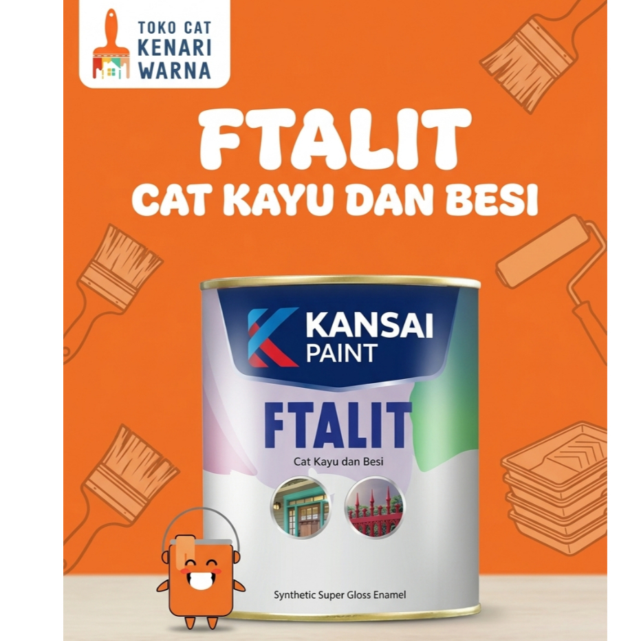 Kansai Paint - Cat Kayu dan Besi Super Ftalit