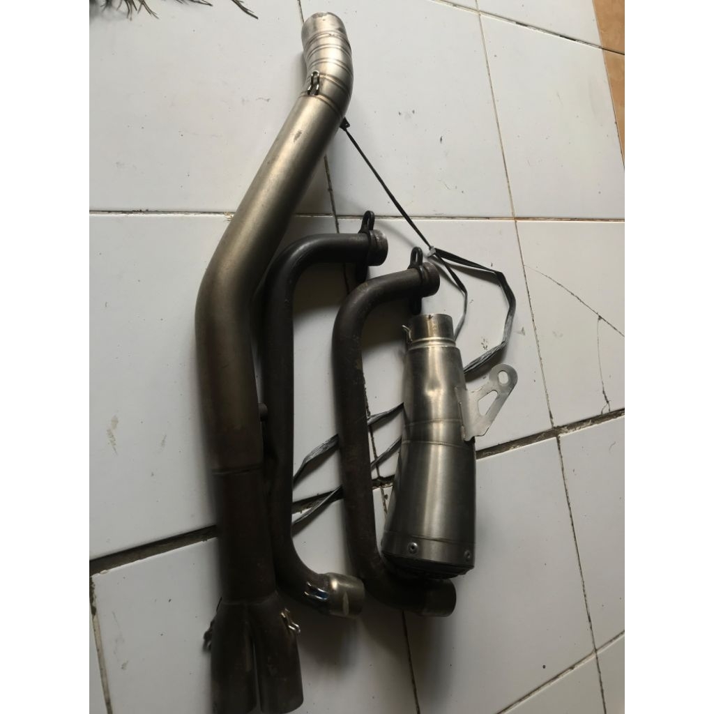 knalpot racing proliner r9 Yamaha R25 original