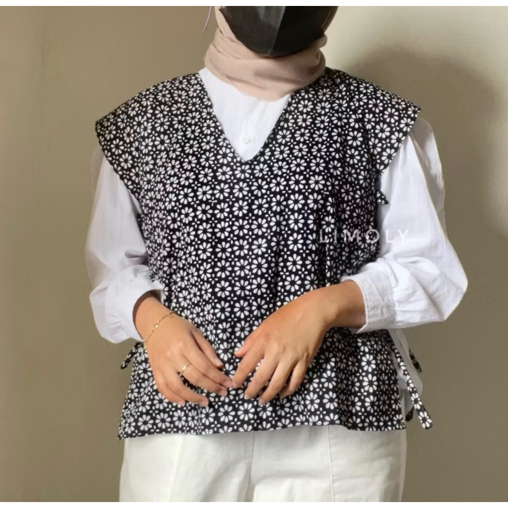 vest batik • preloved