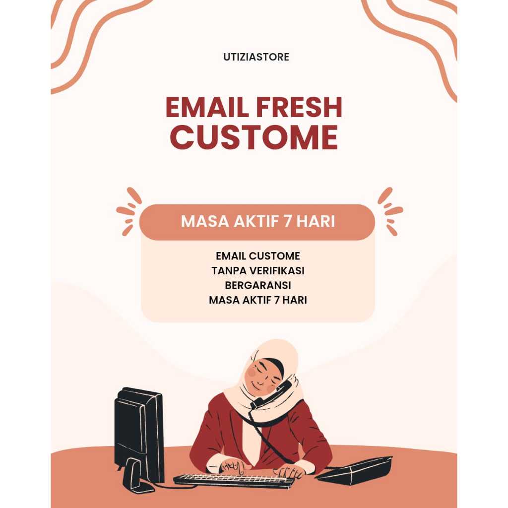 Email Fresh Cstme Masa Aktif 7 Hari