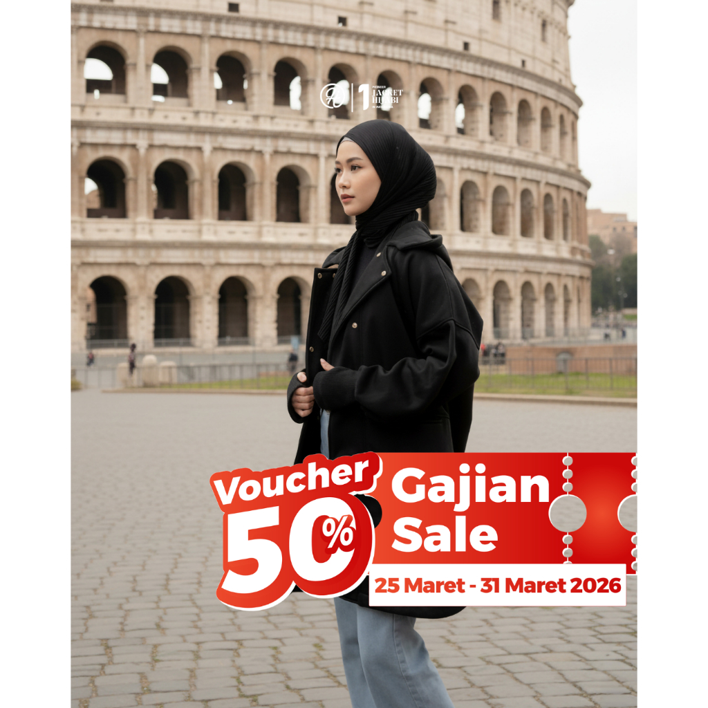 Hijacket Nayara Jaket Muslimah Syar'i Hangat & Elegan Jaket Fleece Premium