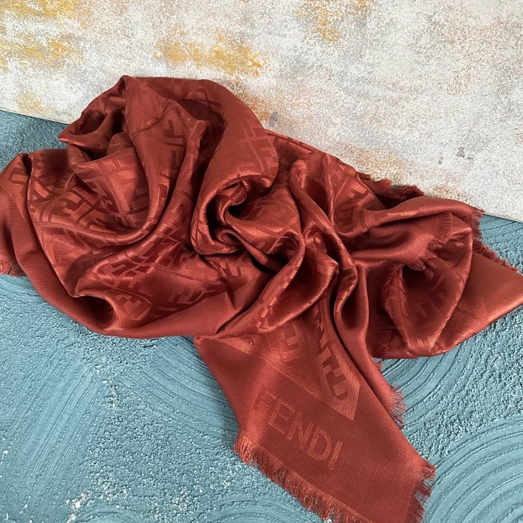 Fendi FF Scarf Sienna