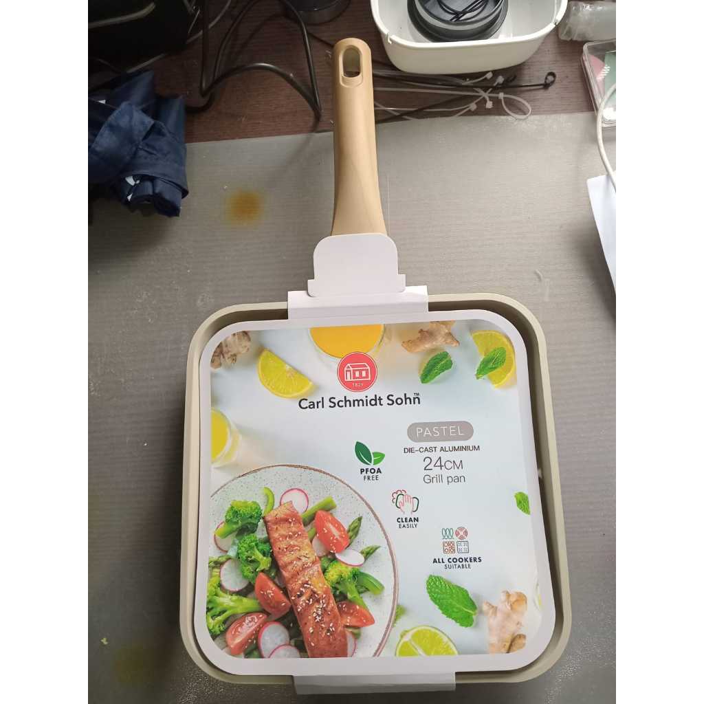 CARL SCHMIDT SOHN DIECAST GRILL PAN 24 CM