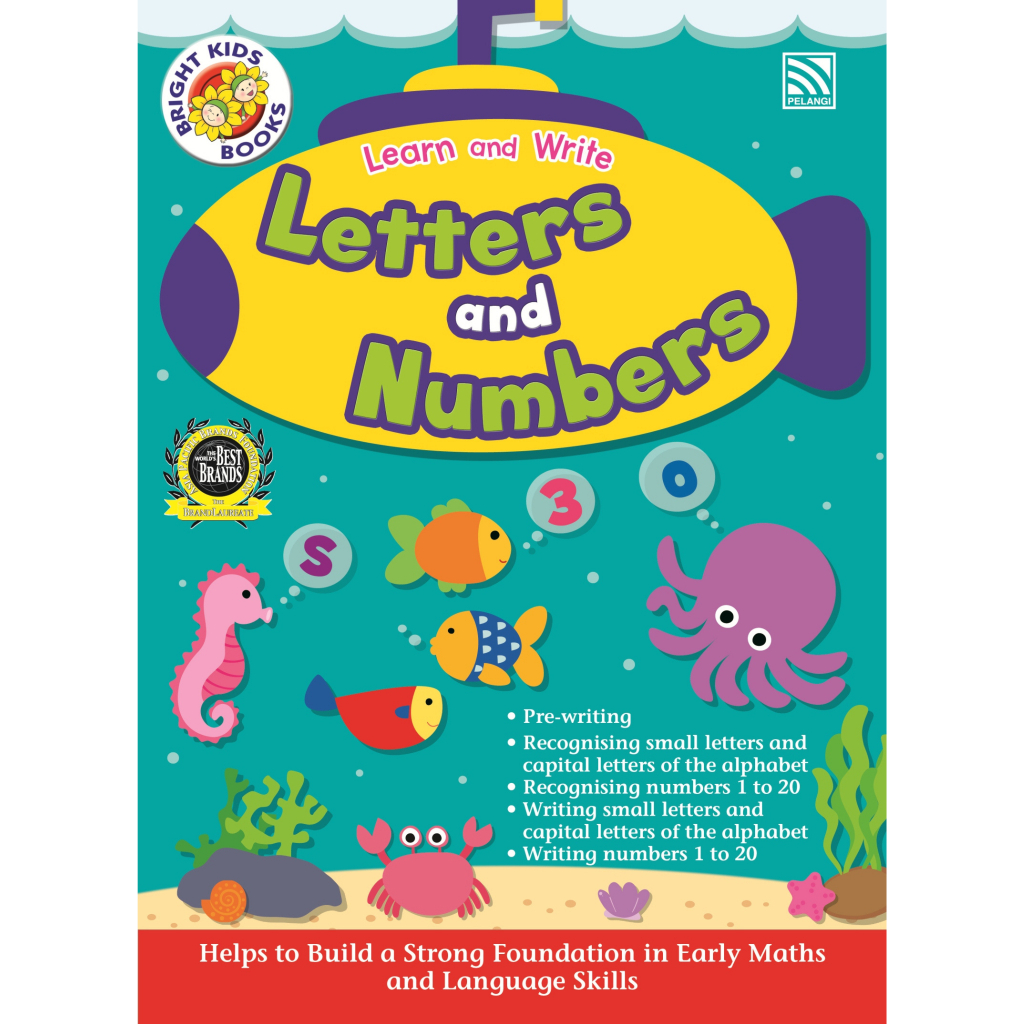 Penerbitan Pelangi Indonesia - Bright Kids Learn & Write Letters and Numbers | Buku ABC & 123 Anak 3