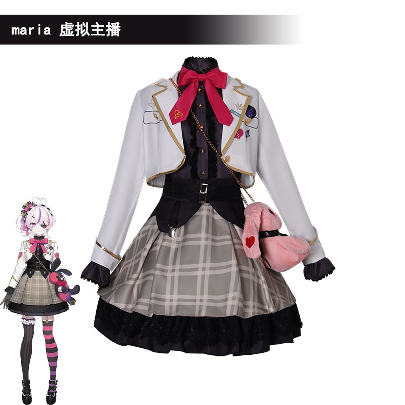 Virtual idol streamer cosplay Maria  cosplay costume