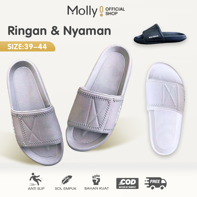 Sendal Selop Karet Jelly Pria/ Remaja Sendal Dewasa Casual Ringan