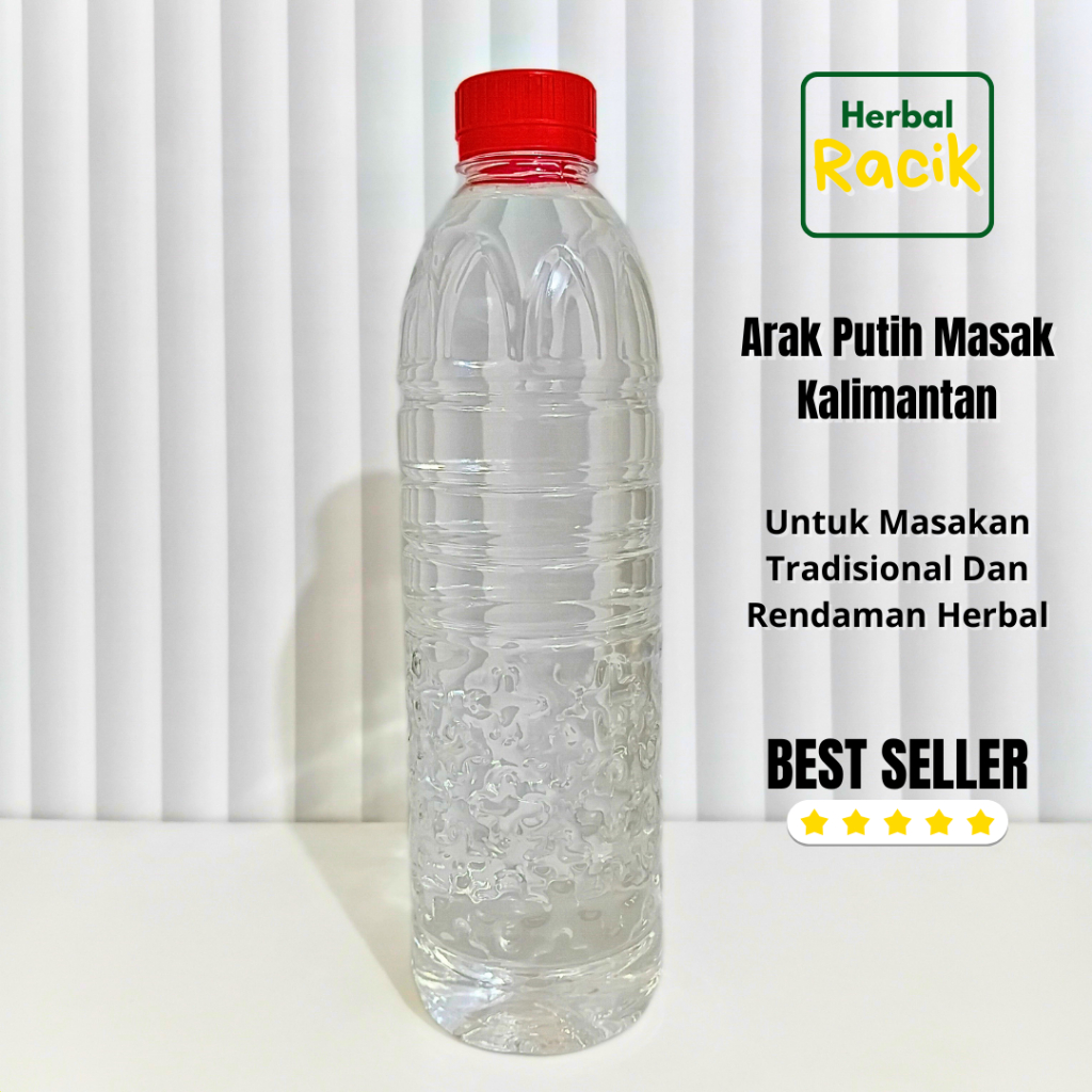 Arak Putih Masak - Arak Putih Kalimantan - Untuk Masakan Tradisional Dan Rendaman Herbal