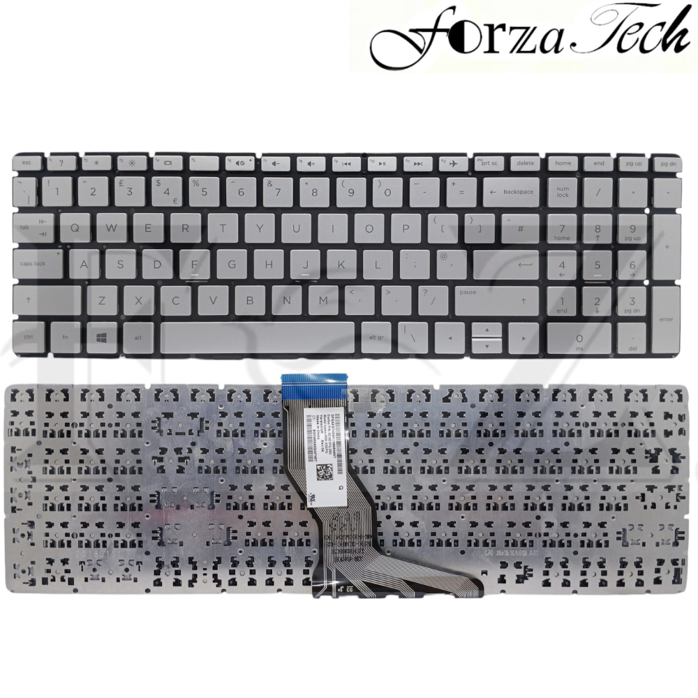 Keyboard Laptop HP 15ef 15-ef 15-ef1033ca 15-ef1082nr 15-ef2126wm 15-ef2127wm Sillver BERGARANSI NEW