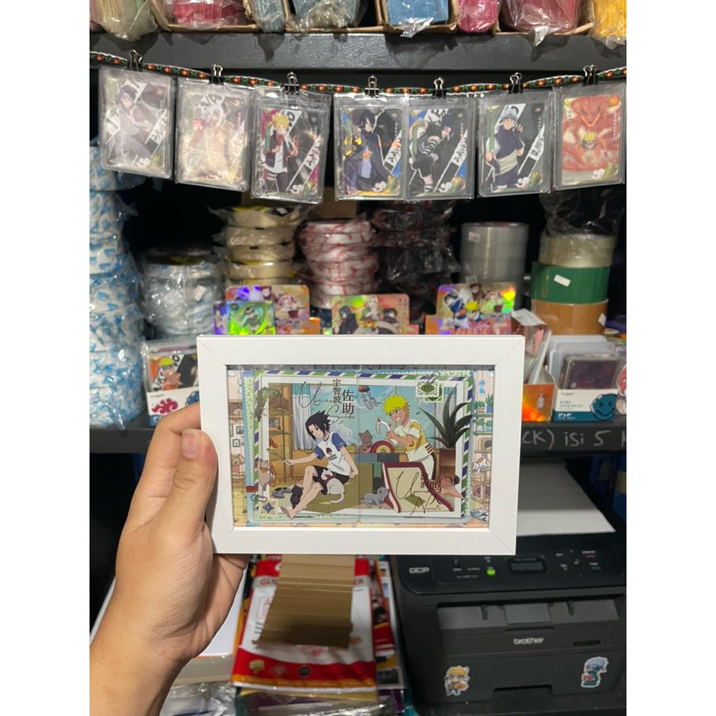 Kartu Naruto Kayou PU Naruto dan Sasuke Original