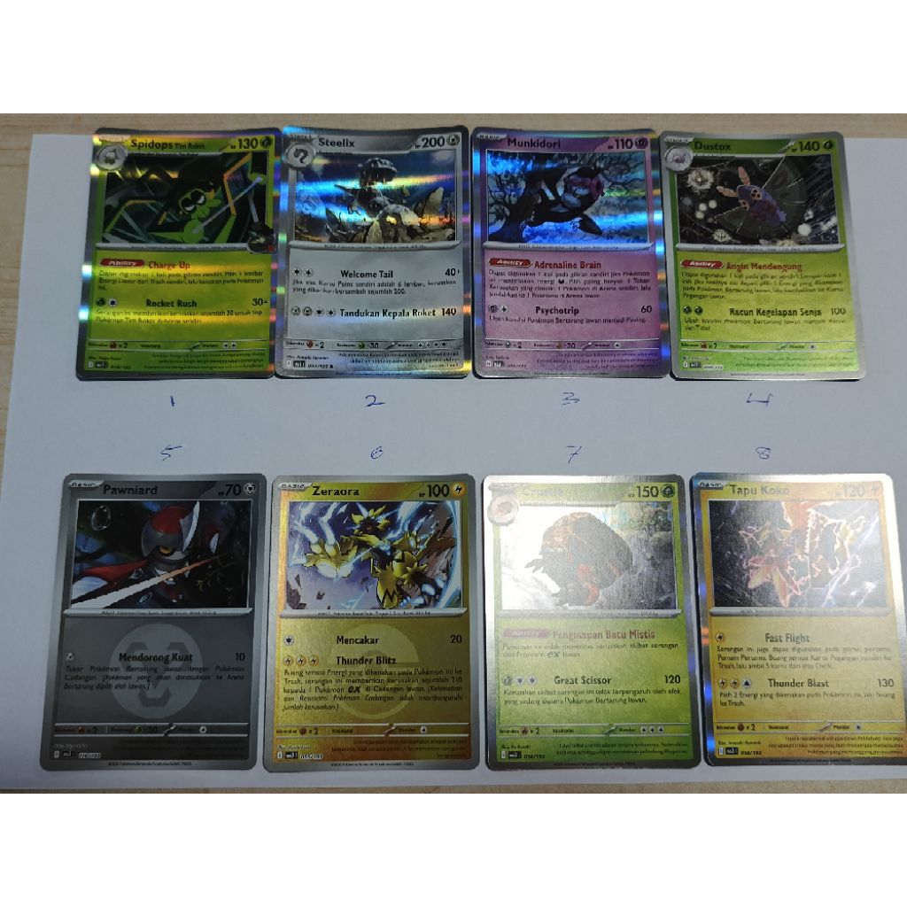 Kartu Pokemon Holo Indo