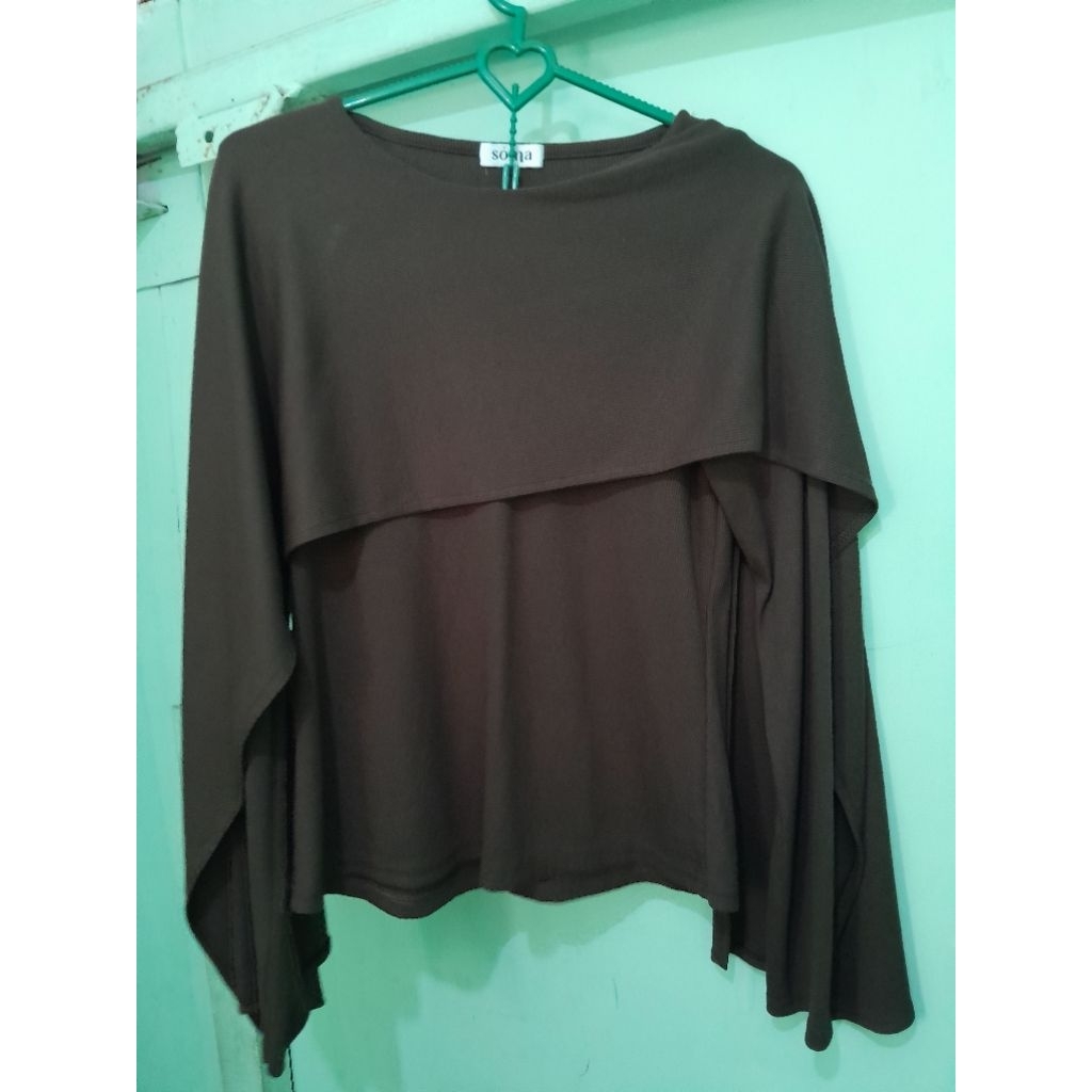 PRELOVED KEMEJA HULM, KNIT SOMA