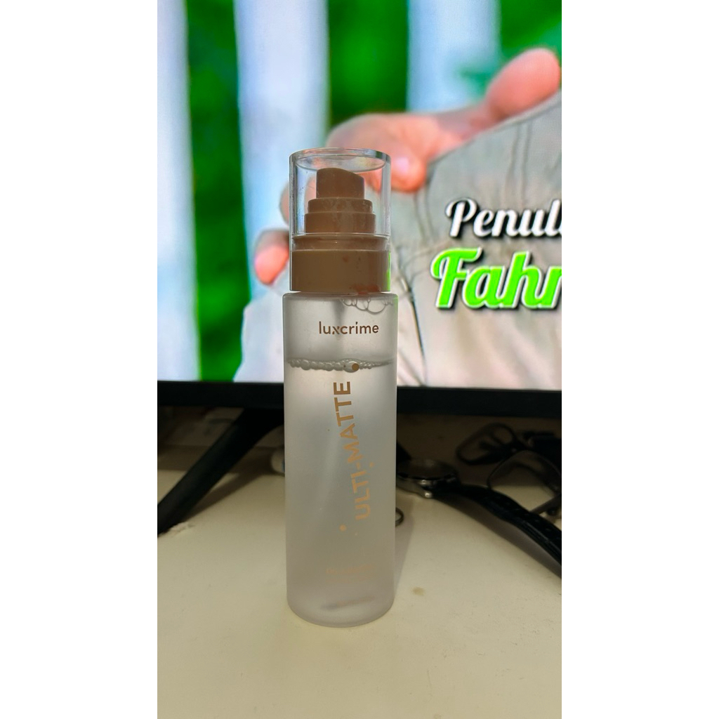 Preloved luxcrime setting spray ultimate oil control