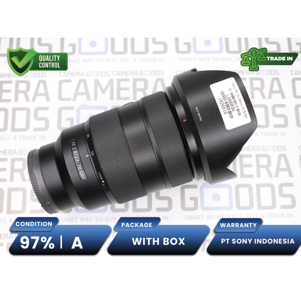 Lensa Sony FE 24-70mm F2.8 GM Lens Second Bekas Grade A / SEL2470GM - L260034