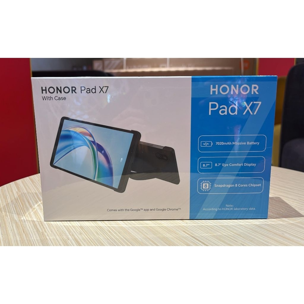 [BARU] HONOR Pad X7 4/128GB Wi-Fi Only - IPS LCD 8,7 inc - Qualcomm SM6225 Snapdragon 680 - Original