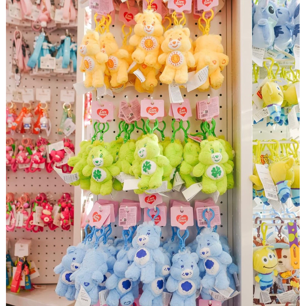 gantungan kunci care bears cb miniso bagcharm