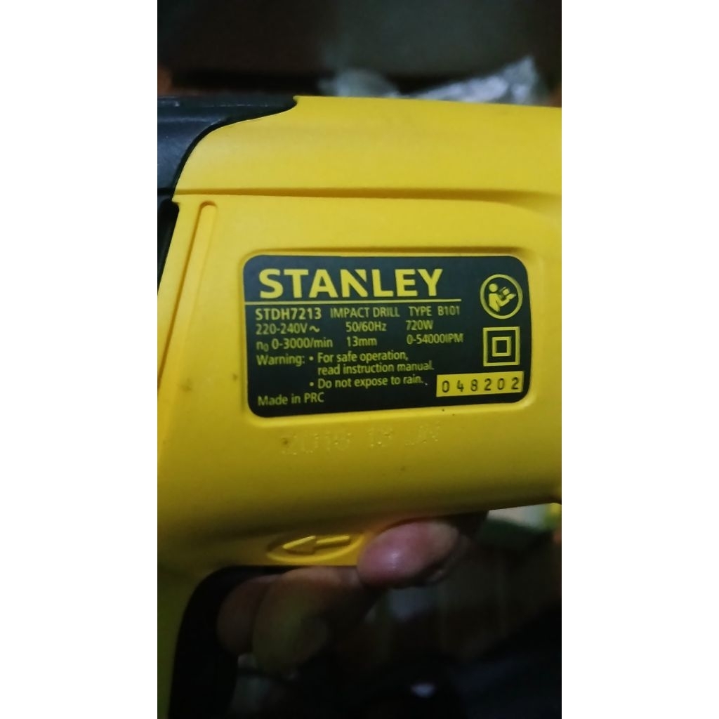 Mesin bor stanley STDH 7213